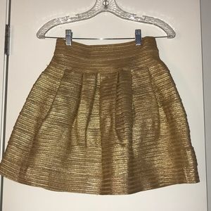 SALE! Aqua Gold pleated skater skirt from Bloomies